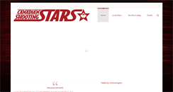 Desktop Screenshot of canadianshootingstars.com